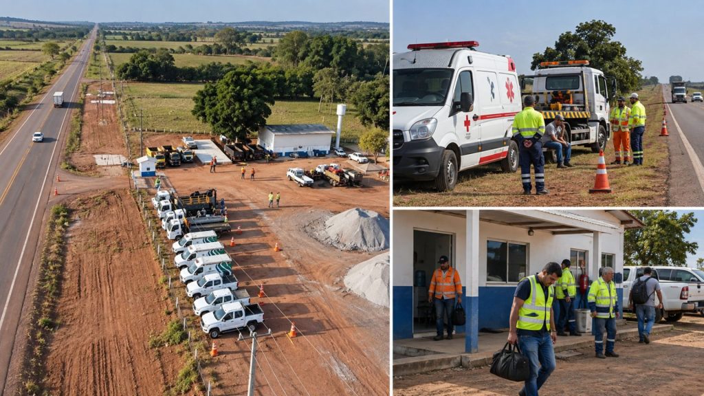Rodovia parada: 250 trabalhadores são demitidos e usuários ficam sem 3 ambulâncias e guinchos após suspensão de concessão em 4 rodovias de Mato Grosso que já havia realizado 2.144 atendimentos e investido R$ 50 milhões
