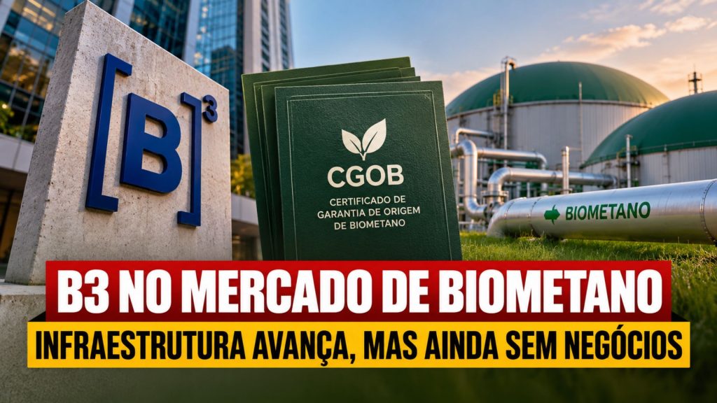 Três registradoras e uma infraestrutura ainda sem preço ou volume negociado: por que a entrada da B3 nesse sistema da ANP pode ser decisiva para o futuro mercado brasileiro de biometano?