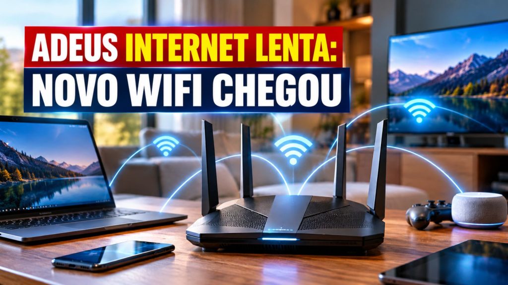 Adeus internet lenta: 320 MHz, múltiplos links e 4K QAM formam a vitrine técnica da nova conexão, mas três fatores fora da caixa do roteador podem impedir que o Wi-Fi 7 entregue tudo o que promete em casa Adeus internet lenta: 320 MHz, múltiplos links e 4K QAM formam a vitrine técnica da nova conexão, mas três fatores fora da caixa do roteador podem impedir que o Wi-Fi 7 entregue tudo o que promete em casa