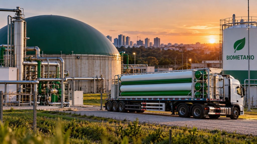 Comprimido em caminhão-feixe ou liquefeito como Bio-GNL, um combustível obtido de resíduos pode abastecer veículos, indústrias, residências e comércios no Brasil, só depois de cumprir a Resolução ANP nº 1.006/2026 Comprimido em caminhão-feixe ou liquefeito como Bio-GNL, um combustível obtido de resíduos pode abastecer veículos, indústrias, residências e comércios no Brasil, só depois de cumprir a Resolução ANP nº 1.006/2026