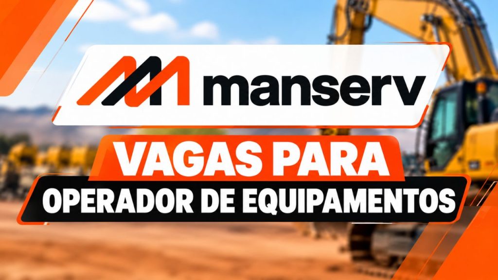 Manserv abre vagas de emprego para operadores de máquinas pesadas no Rio de Janeiro; saiba como participar do processo seletivo Manserv abre vagas de emprego para operadores de máquinas pesadas no Rio de Janeiro; saiba como participar do processo seletivo