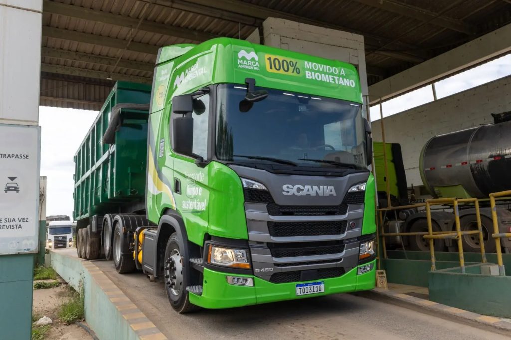 R$ 87 milhões movimentam projeto que transformará lixo em combustível no Brasil, com nova usina de biometano e 10 caminhões Scania para substituir o diesel