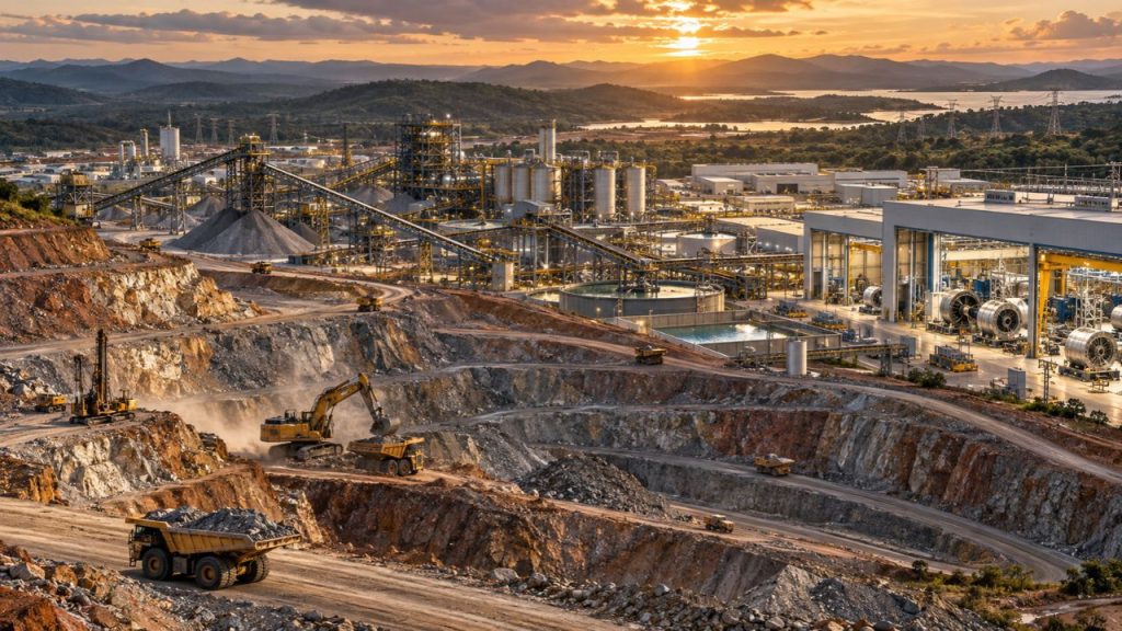Minerais críticos colocam o Brasil diante de uma escolha bilionária: continuar exportando matéria-prima ou transformar terras raras em ímãs, motores e indústria de maior valor agregado