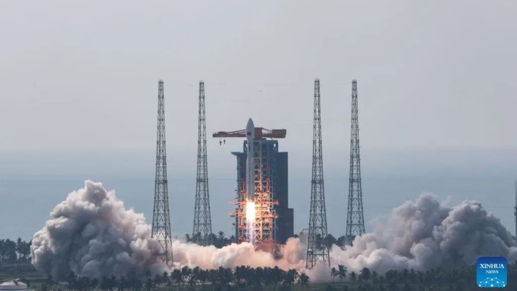 Novo foguete Longa Marcha-8A leva mais satélites de internet da China ao espaço, em lançamento feito a partir de Hainan que colocou o 28º grupo da constelação de órbita baixa exatamente na trajetória planejada