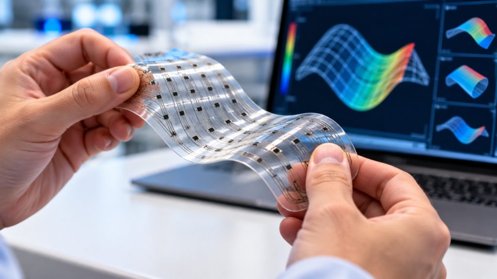 MIT cria pele eletrônica flexível que reconhece dobras e movimentos com erro inferior a 4 milímetros e pode transformar a fisioterapia e a robótica
