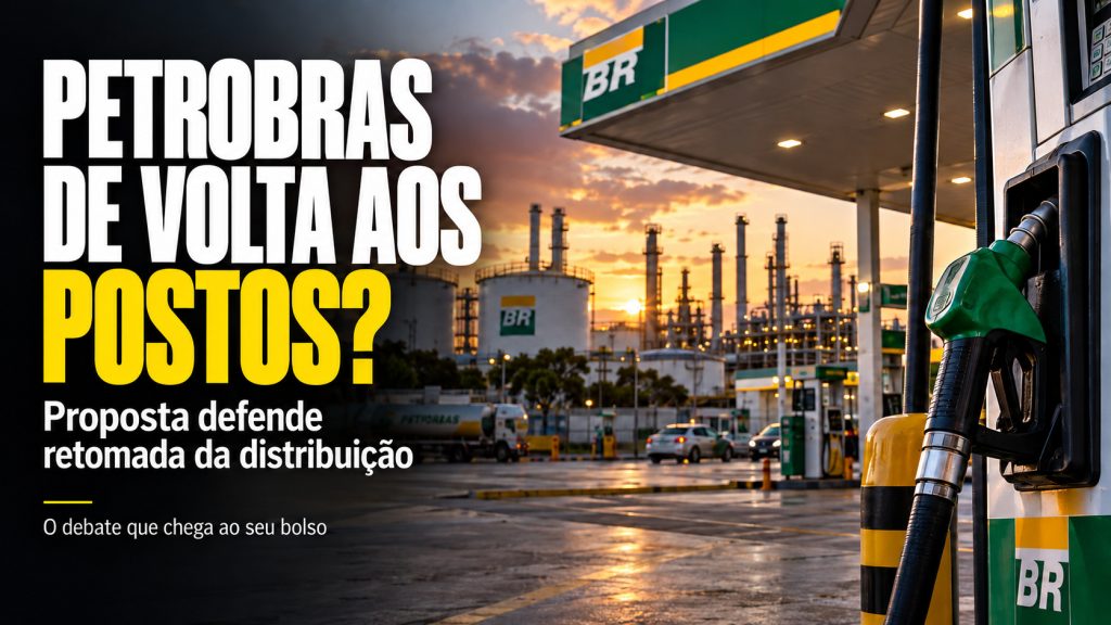 “Brasil precisa resgatar a Petrobrás”: criador da BR Distribuidora revela o que o país perdeu com a venda da BR e defende mudança que pode mexer com o mercado de combustíveis e o bolso dos brasileiros