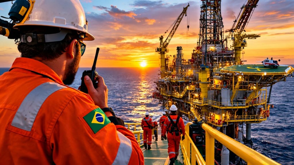 Profissões offshore podem pagar dezenas de milhares de reais por mês, e cargos como comandante, engenheiro subsea e OIM estão entre os mais valorizados