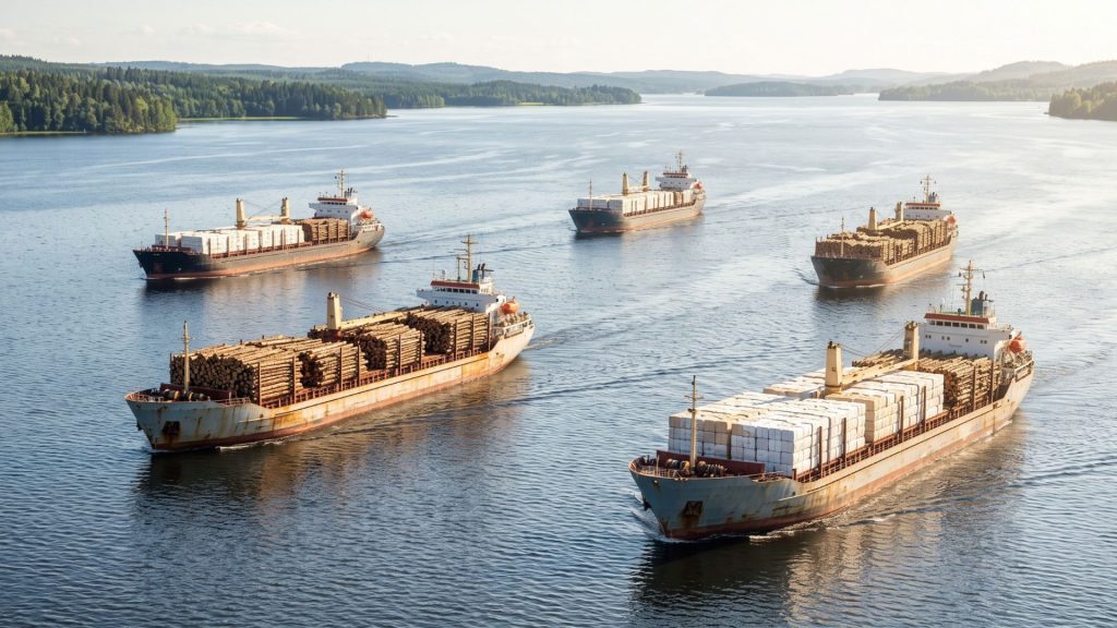 Projeto de R$ 383 milhões prevê a construção de cinco navios especiais para transportar celulose e madeira pela Lagoa dos Patos e ampliar a logística industrial brasileira