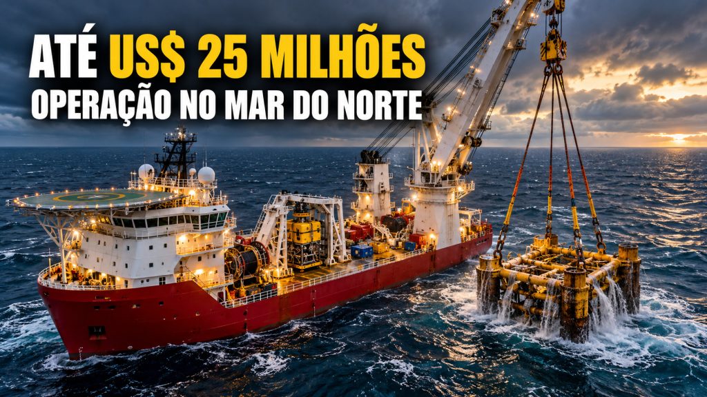 DOF fecha contrato de até US$ 25 milhões para retirar infraestrutura submarina e liberar áreas do fundo do mar em campos do Mar do Norte DOF fecha contrato de até US$ 25 milhões para retirar infraestrutura submarina e liberar áreas do fundo do mar em campos do Mar do Norte