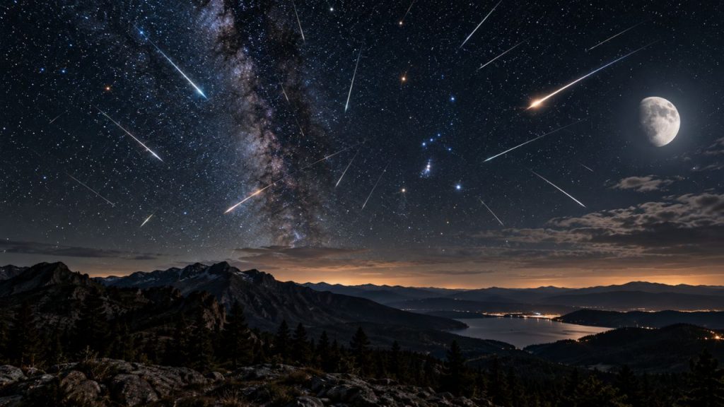 Restos do cometa Halley voltam a cruzar o céu nesta noite, quando a chuva de meteoros Oriônidas atinge o pico e pode produzir dezenas de rastros luminosos