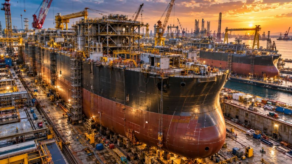 SBM Offshore dispara receita em 216% para US$ 3,5 bilhões no trimestre, eleva projeção anual acima de US$ 6,9 bilhões e encomenda mais 2 cascos Fast4Ward para novos FPSOs