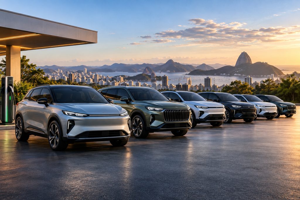 Omoda & Jaecoo prepara 7 lançamentos no Brasil em 2027 com elétrico de R$ 125 mil, SUVs híbridos flex e produção nacional
