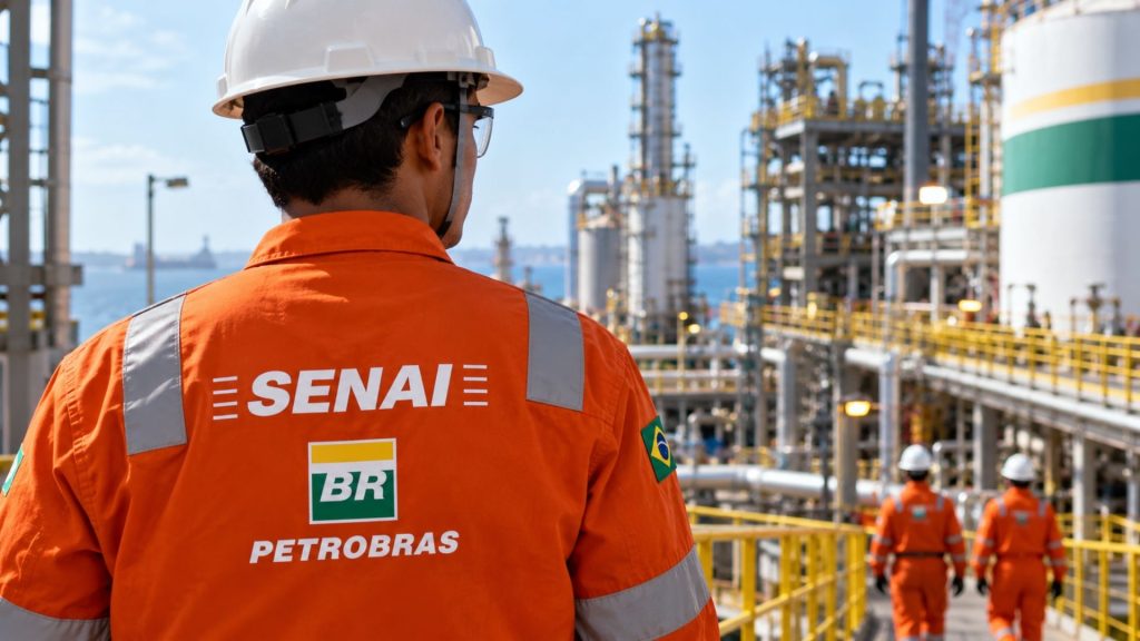 Senai e Petrobras abrem 360 vagas em cursos gratuitos com bolsas de até R$ 858; inscrições seguem até 3 de novembro para formações presenciais em Pernambuco voltadas à qualificação profissional