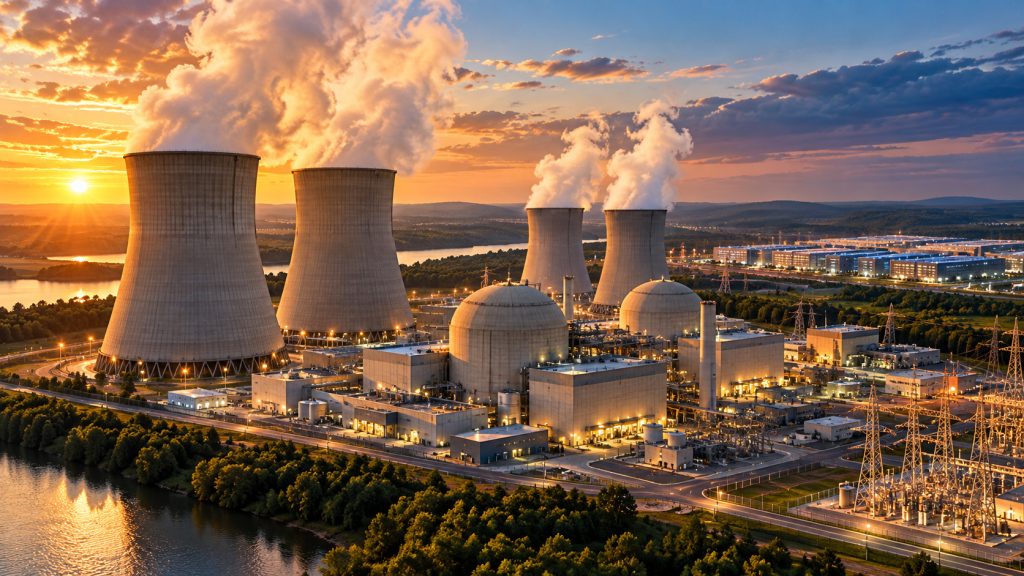 Google fecha acordo de 20 anos em energia nuclear: Constellation prevê US$ 4,3 bilhões para ampliar 11 reatores e gerar 890 MW extras, mais que Angra 1, enquanto a IA exige eletricidade