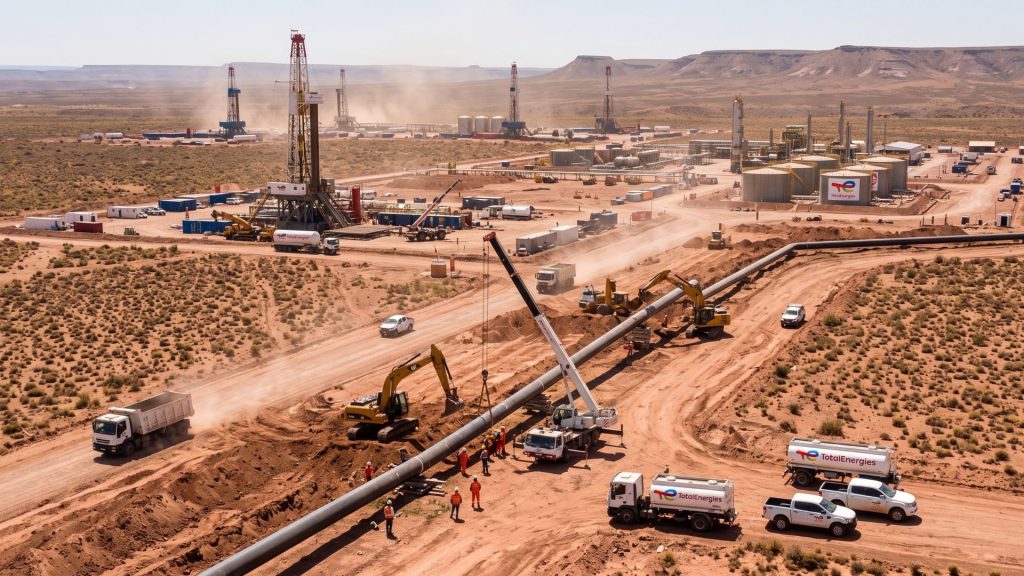 TotalEnergies prepara US$ 10 bilhões para ampliar petróleo e gás na Argentina enquanto Vaca Muerta acelera e se aproxima cada vez mais do mercado brasileiro TotalEnergies prepara US$ 10 bilhões para ampliar petróleo e gás na Argentina enquanto Vaca Muerta acelera e se aproxima cada vez mais do mercado brasileiro