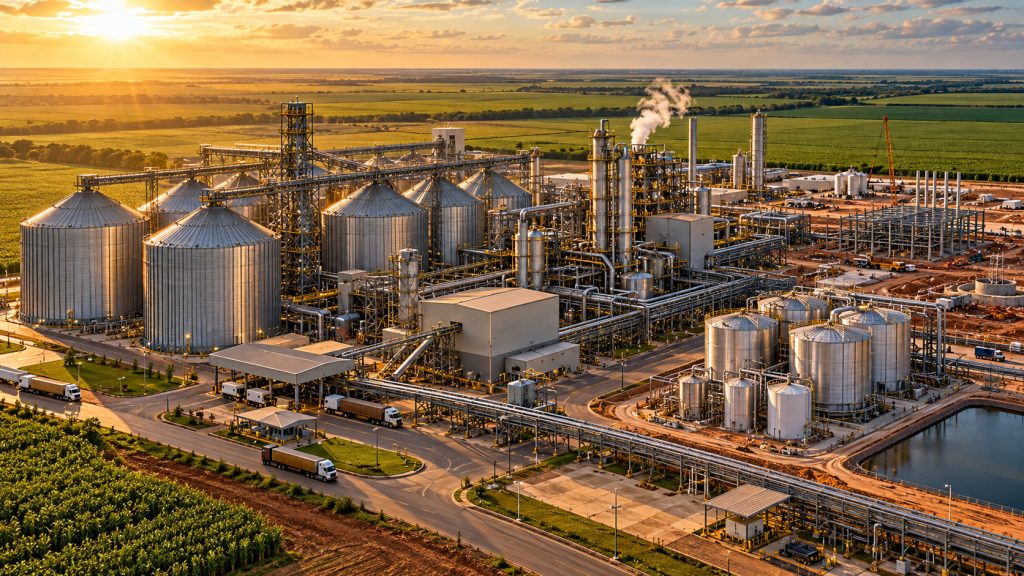 BNDES aprova R$ 575,3 milhões para ampliar usina de etanol de milho em Mato Grosso e elevar capacidade para 400 milhões de litros