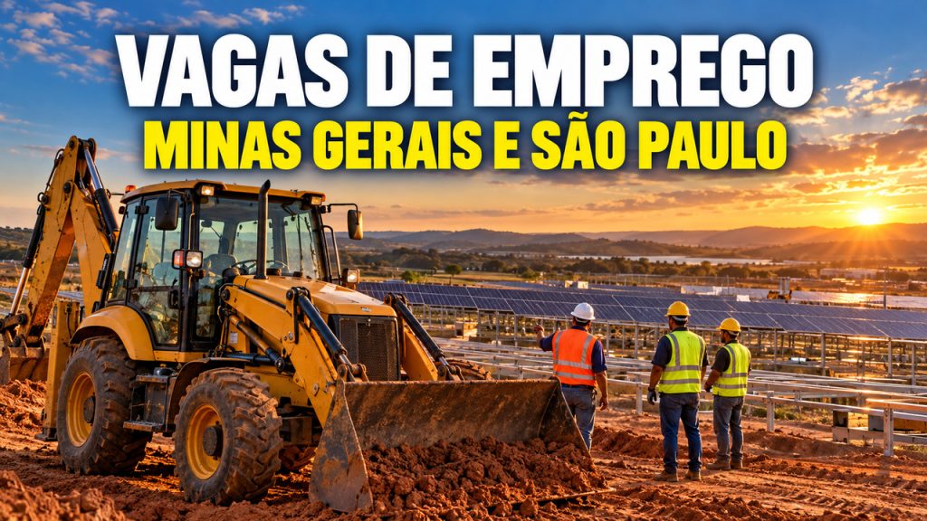 Gali Energia anuncia vagas para pedreiro, carpinteiro, ajudante de obra e operador de retroescavadeira em MG e SP com inscrições até 9 de outubro Gali Energia anuncia vagas para pedreiro, carpinteiro, ajudante de obra e operador de retroescavadeira em MG e SP com inscrições até 9 de outubro