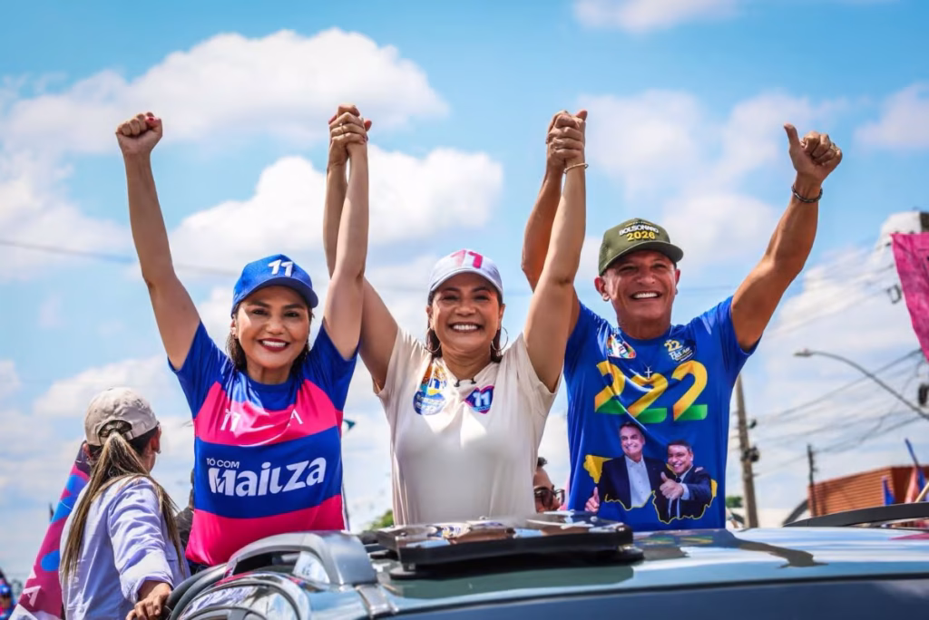 Carreata de Mailza, Jéssica e Bittar mobiliza multidão na capital