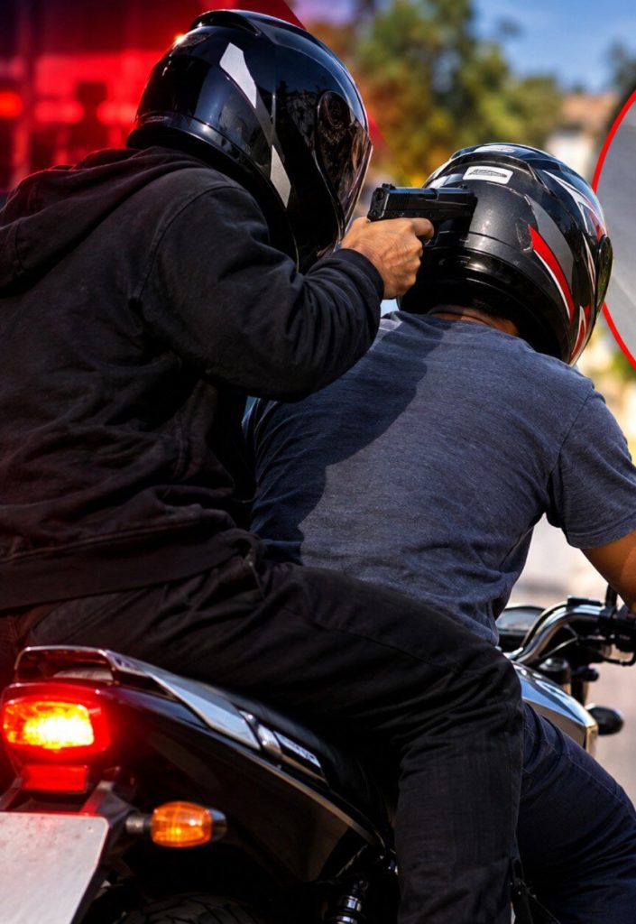 Dupla armada com simulacro assalta jovem, mas tecnologia frustra plano e resulta em apreensão de moto e aparelho Dupla armada com simulacro assalta jovem, mas tecnologia frustra plano e resulta em apreensão de moto e aparelho