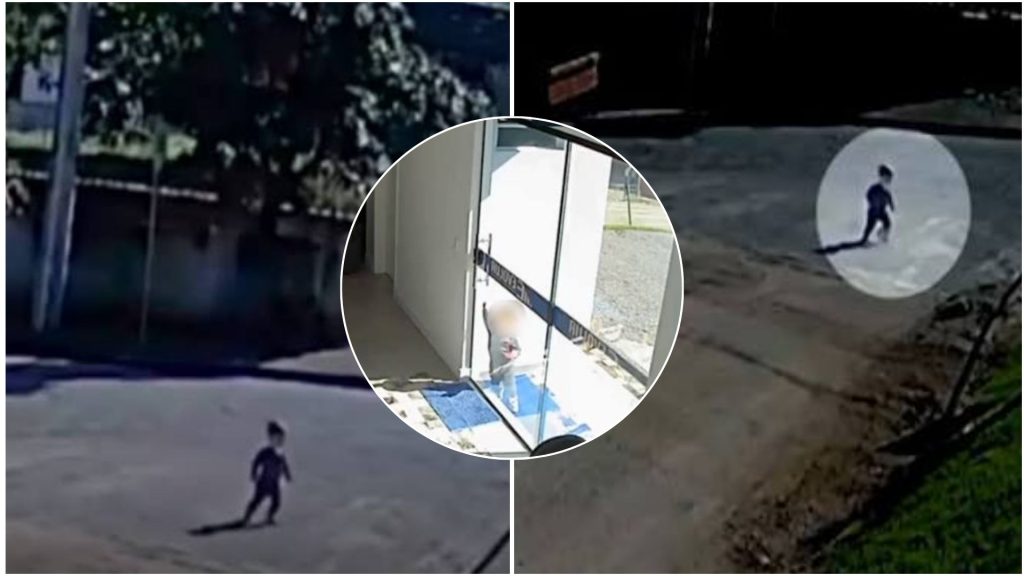 Bebê de apenas 1 ano e 6 meses escapa sozinho de creche em Santa Catarina, atravessa cerca de 50 metros sem nenhum adulto por perto e surpreende ao aparecer no trabalho da mãe sem ferimentos