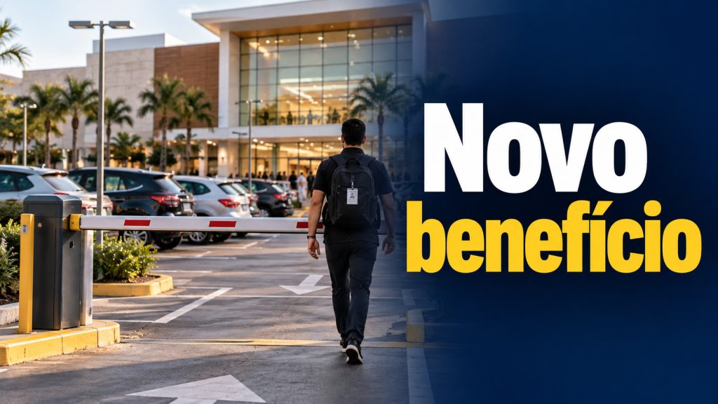 Trabalhar no shopping e ainda pagar estacionamento? Projeto quer acabar com cobrança para funcionários, terceirizados e estagiários Trabalhar no shopping e ainda pagar estacionamento? Projeto quer acabar com cobrança para funcionários, terceirizados e estagiários