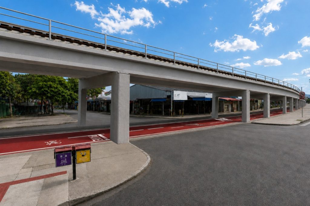 Cidade mineira prepara obra de R$ 58 milhões para elevar ferrovia por 1 quilômetro sobre avenidas e acabar com cruzamentos perigosos entre trens e veículos