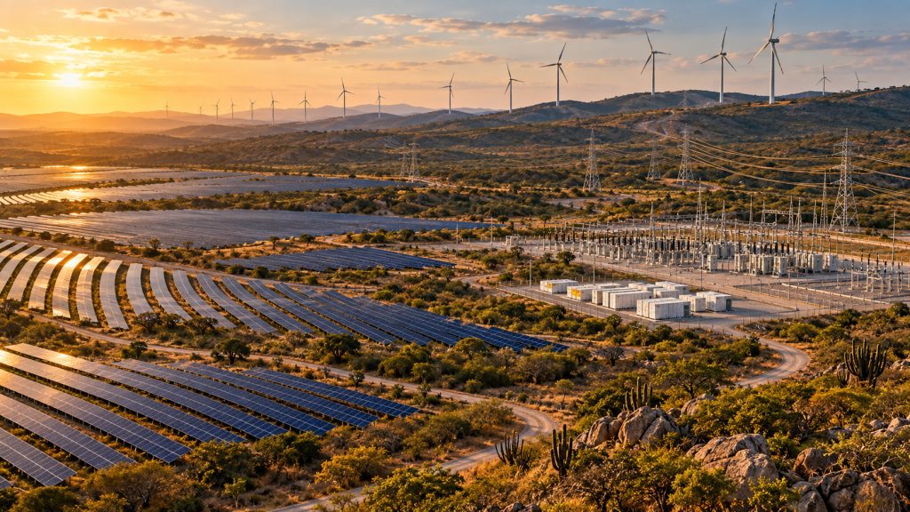 Europa inaugura complexo híbrido com 242 MW de energia solar e bateria de 773 MWh na Bulgária e prepara expansão com mais 250 MW em turbinas eólicas