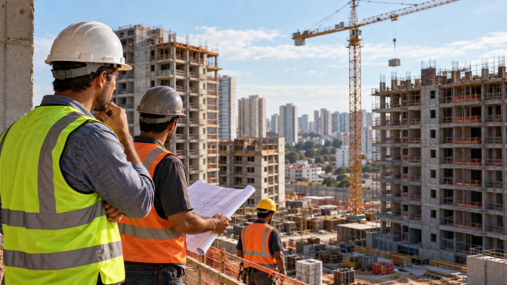 Fim da escala 6×1 pode deixar 83 mil brasileiros por ano sem acesso à casa própria, exigir 288 mil trabalhadores e elevar custos das obras em até 15%, prevê CBIC