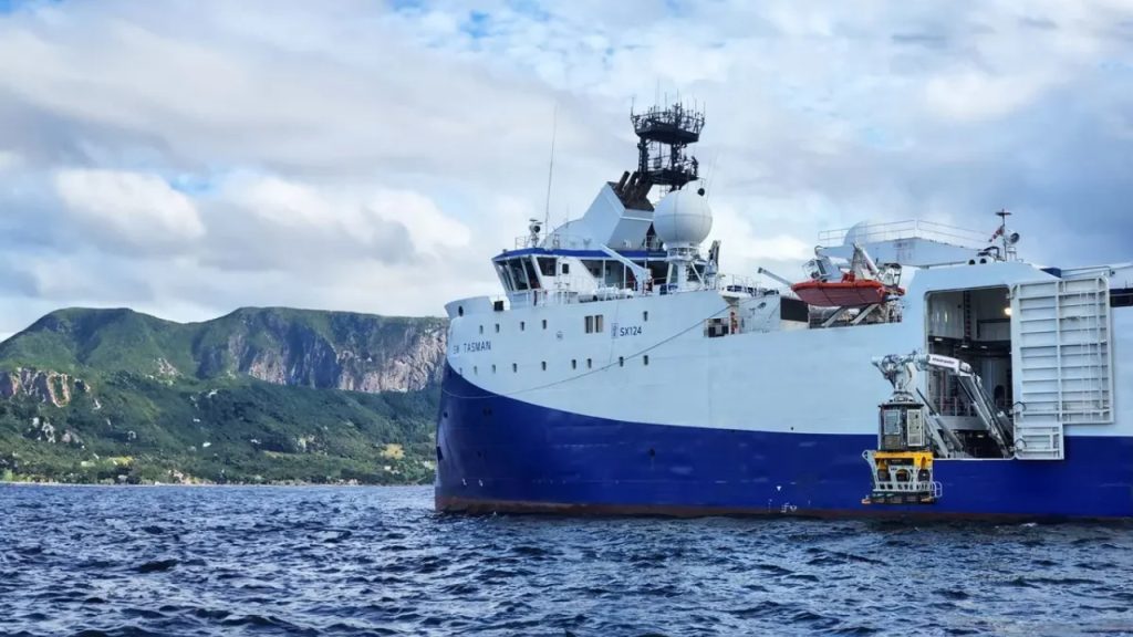 Dois navios passarão três anos mapeando o fundo do mar na América do Sul
