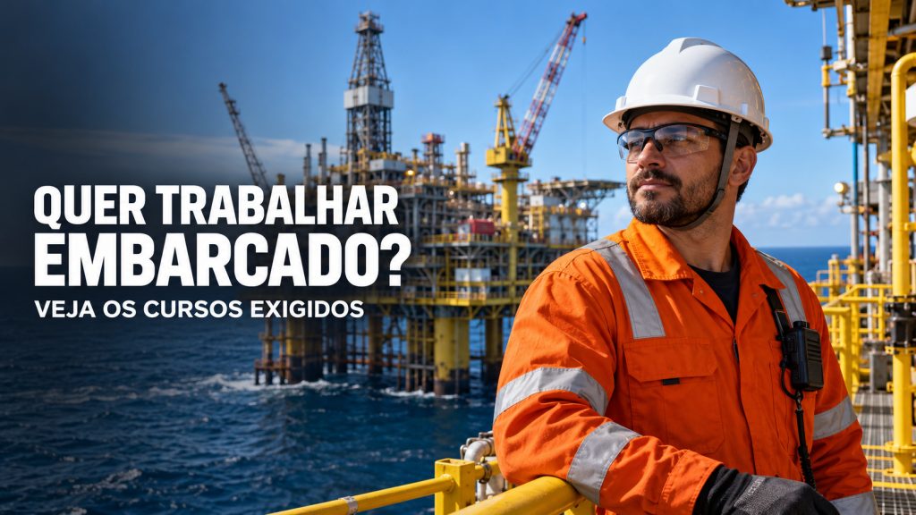 Trabalhar embarcado exige cursos específicos; Marinha esclarece regras de qualificação