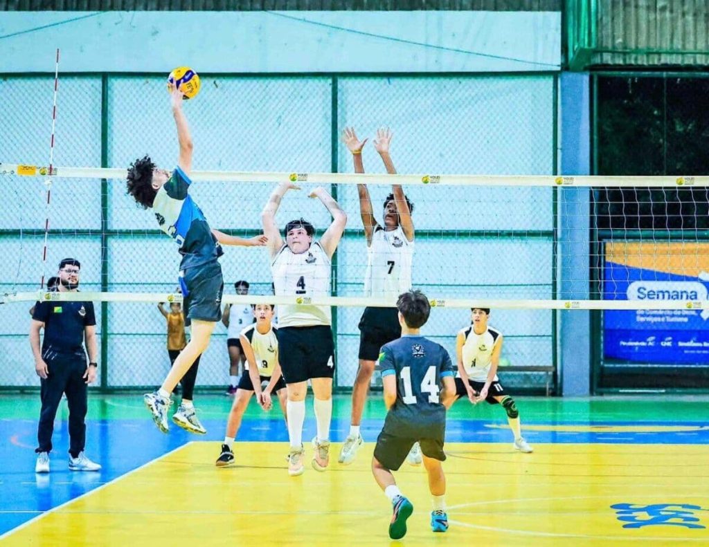Finais do Estadual de Vôlei ocorrem em Rio Branco no Sesc
