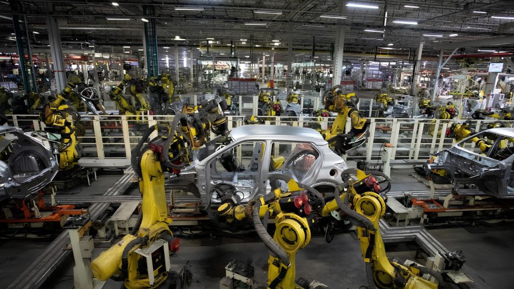 Fábrica da Nissan em Resende opera mais de 200 veículos autoguiados, 100 robôs e 30 projetos de IA após investimento de R$ 2,8 bilhões Fábrica da Nissan em Resende opera mais de 200 veículos autoguiados, 100 robôs e 30 projetos de IA após investimento de R$ 2,8 bilhões