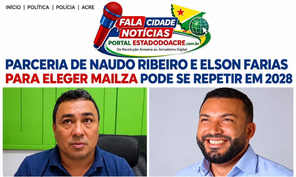 De adversários em 2024 a aliados em 2026, parceria entre Naudo Ribeiro e Elson Farias pode se repetir em 2028