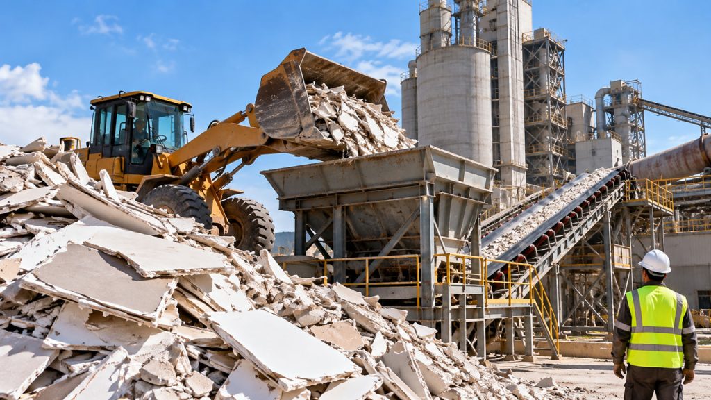 De sobras de drywall a cimento novo: quatro fábricas brasileiras reaproveitam 10 mil toneladas de resíduos de gesso por mês e substituem parte do mineral retirado de jazidas