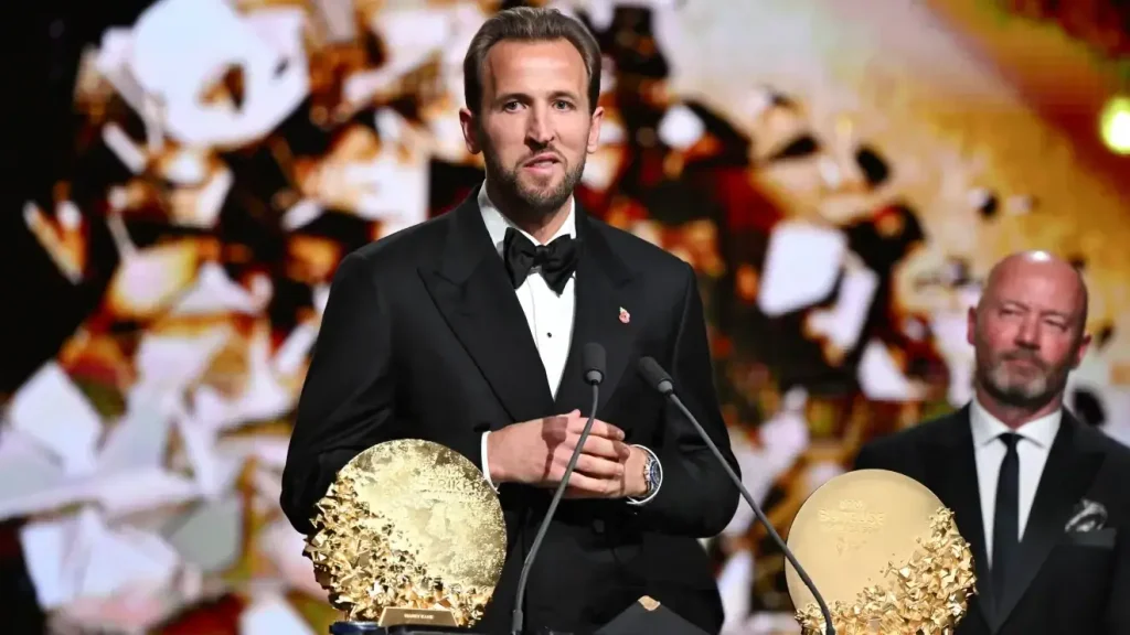 Bola de Ouro 2026: Harry Kane é eleito o melhor jogador do mundo