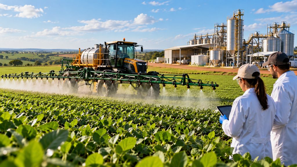 Empresa brasileira recebe aprovação de R$ 22,5 milhões da Finep para desenvolver defensivos agrícolas com nanotecnologia e construir fábrica-piloto em parceria com três universidades Empresa brasileira recebe aprovação de R$ 22,5 milhões da Finep para desenvolver defensivos agrícolas com nanotecnologia e construir fábrica-piloto em parceria com três universidades