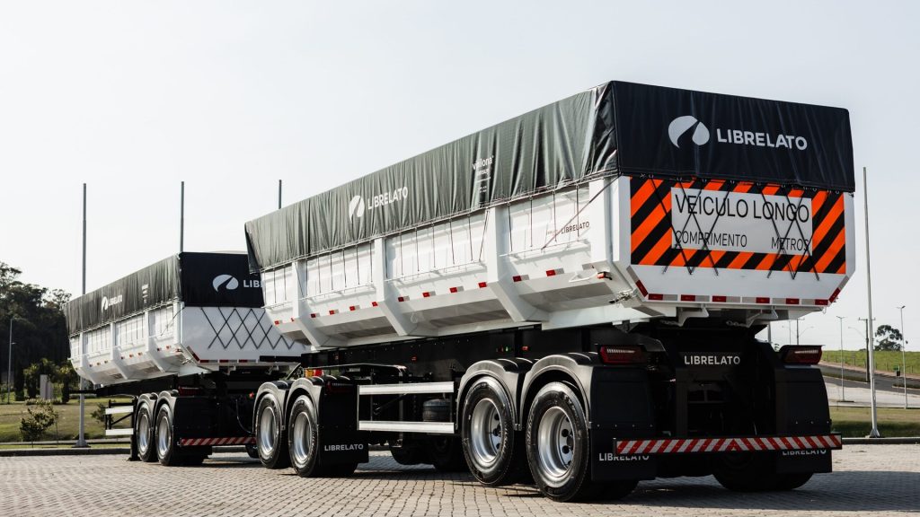 Transportadores já encomendaram 1.500 carretas da Série Avant antes da Fenatran: a Librelato pôs R$ 65 milhões na nova linha, que tem solda 100% robotizada nos graneleiros e substitui a Evolut em março de 2027