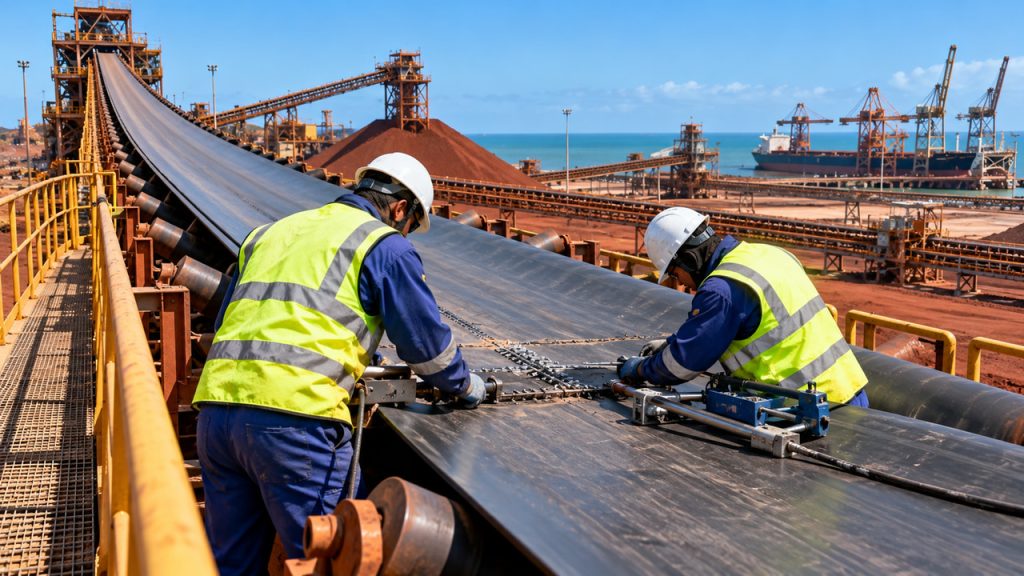 Uma correia rompida pode parar toneladas de minério: chinesa abre no Ceará sua primeira base de serviços no Brasil para atender minas, siderúrgicas e portos da América do Sul