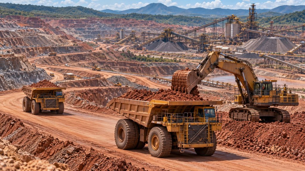 Mineração brasileira movimenta US$ 8,2 bilhões em 13 negócios desde 2025, com terras raras concentrando 42% do valor e empresas estrangeiras disputando minas e projetos estratégicos no país