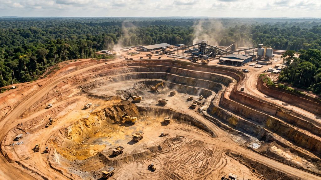 Mineradora canadense avança sobre uma área estratégica no Pará e prepara o próximo passo de um projeto de ouro que pode processar 5.500 toneladas por dia e movimentar até US$ 532 milhões