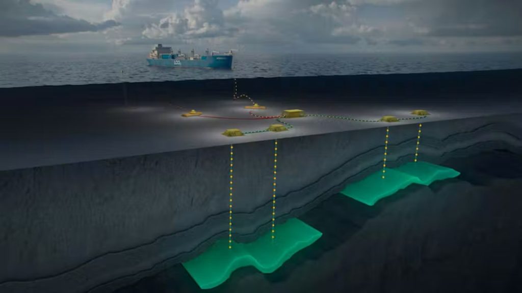 Projeto recebe investimento milionário para levar CO₂ de indústrias e armazená-lo abaixo do fundo do mar Projeto recebe investimento milionário para levar CO₂ de indústrias e armazená-lo abaixo do fundo do mar