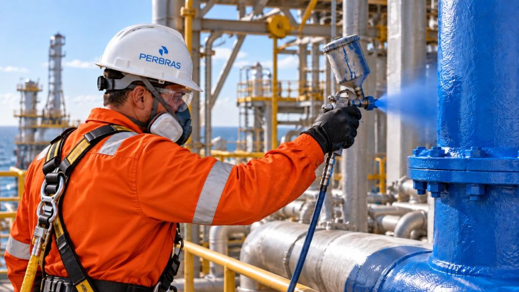 Perbras abre vaga de emprego para Pintor Industrial em Pernambuco; oportunidade exige ensino fundamental e oferece benefícios como vale-alimentação, plano de saúde e seguro de vida Perbras abre vaga de emprego para Pintor Industrial em Pernambuco; oportunidade exige ensino fundamental e oferece benefícios como vale-alimentação, plano de saúde e seguro de vida