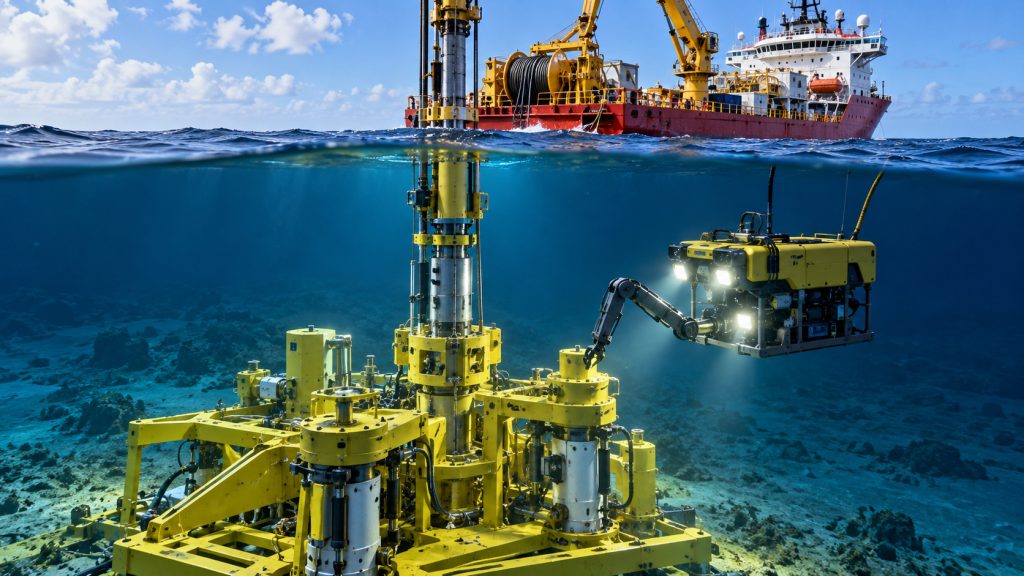 Petrobras estreia no Brasil tecnologia submarina da Halliburton que elimina cabos tradicionais de controle e simplifica a instalação de equipamentos inteligentes em poços de petróleo em águas profundas