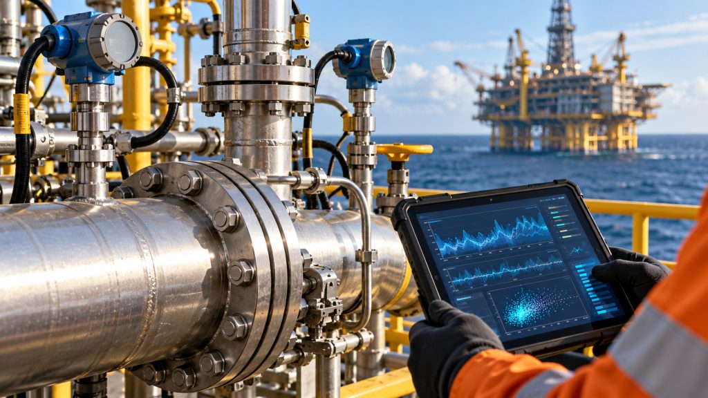 IA combina sensores e comentários de operadores e reduz erro em teste de medição de vazão de petróleo