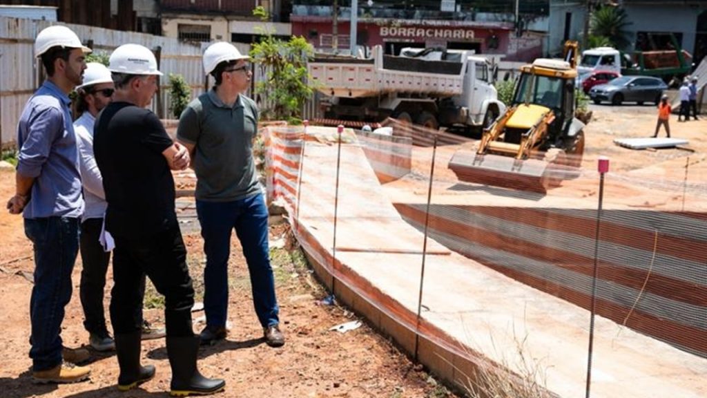 BH retoma obra de R$ 46,9 milhões para armazenar 27 milhões de litros de água e reduzir alagamentos