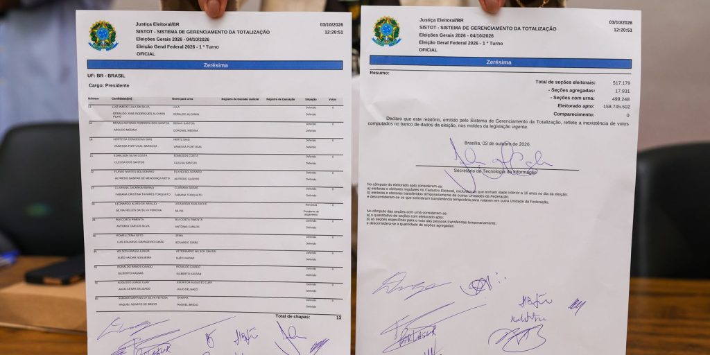 TSE faz teste final de sistemas e emite zerézima TSE faz teste final de sistemas e emite zerézima