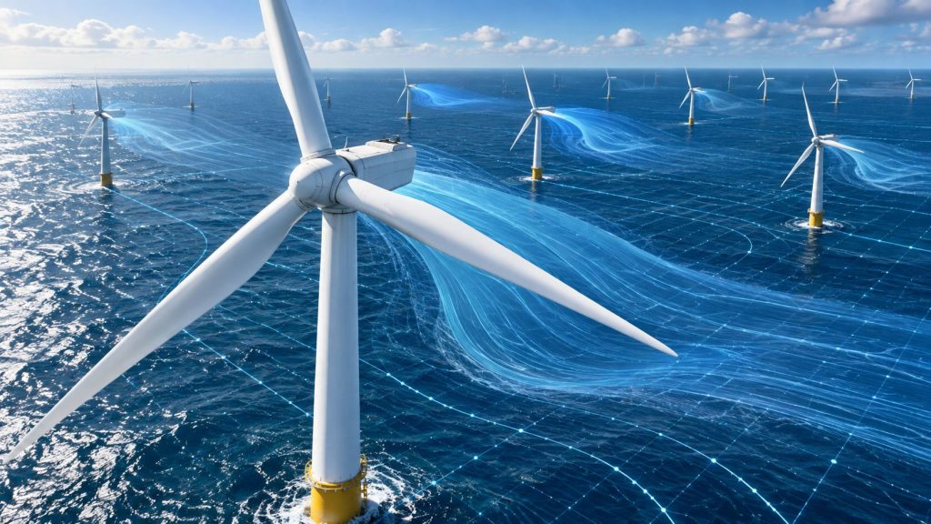 Energia renovável: pesquisadores criam método que acelera em 14,9 vezes a busca por melhores posições de turbinas eólicas em testes